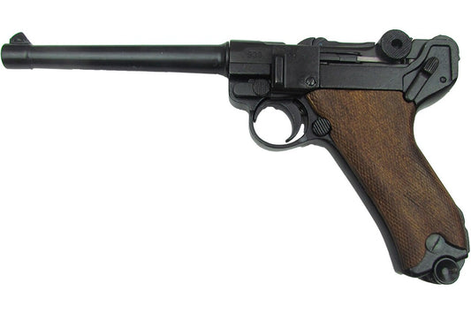 German Luger Naval P-08 Non Firing Gun With Wood Grips - TCN VAULT