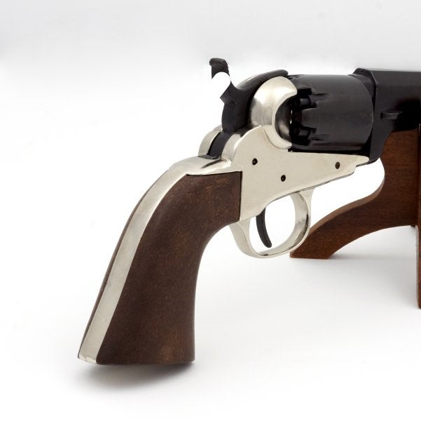 Denix 1849 Dragoon Non-Firing Prop Revolver In Nickel