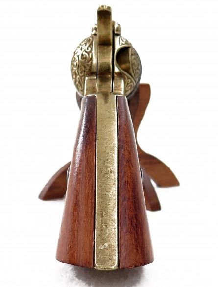 Colt 1873 Peacemaker Non-Firing Revolver with Gold Leaf Motif - TCN VAULT