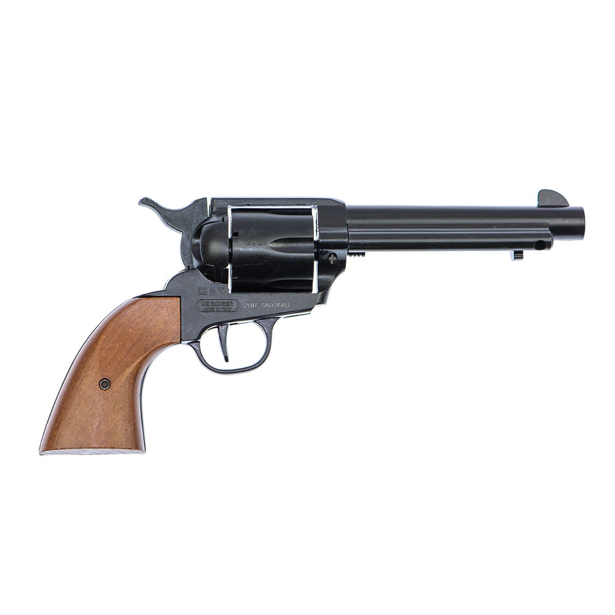 Bruni Fast Draw Blank Firing Revolver, Black - TCN VAULT