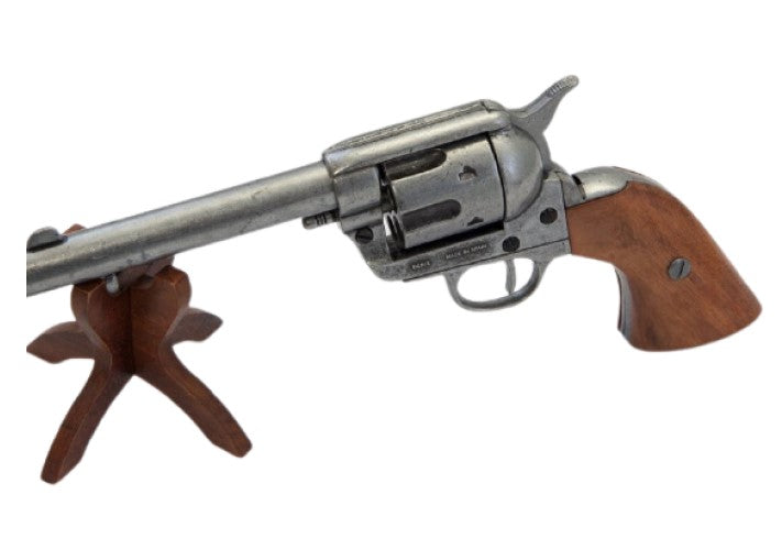 1873 5.5 inch Barrel Non-Firing Revolver, Antique Grey - TCN VAULT