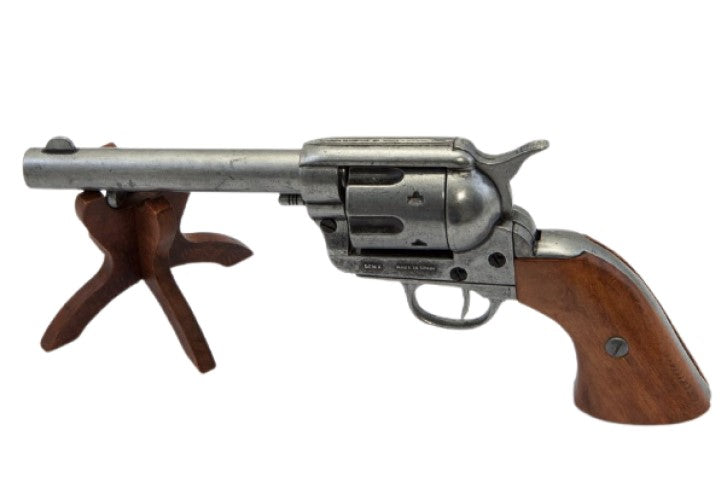 1873 5.5 inch Barrel Non-Firing Revolver, Antique Grey - TCN VAULT