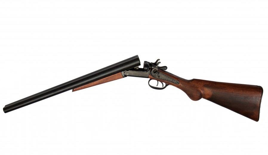 1868 Double Barrel "Coach" Non Firing Shotgun - TCN VAULT