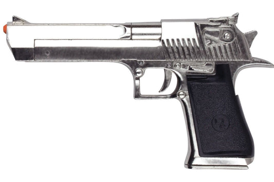 Desert Eagle M1982 Non Firing Prop Gun, Nickel - TCN VAULT