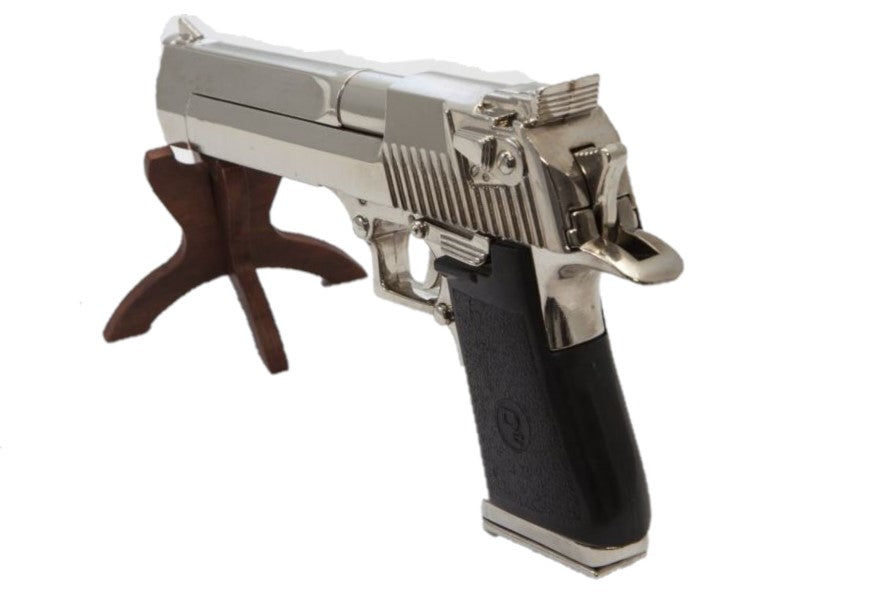 Desert Eagle M1982 Non Firing Prop Gun, Nickel - TCN VAULT