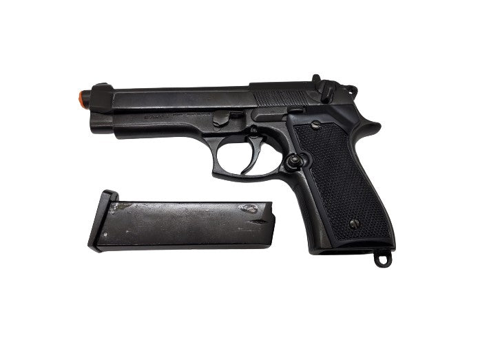 Military Beretta M92 Non-Firing Movie Prop Gun, Black - TCN VAULT