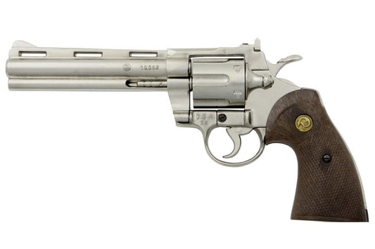 Colt Python 357 Magnum 6 Inch Non-Firing Gun, Nickel - TCN VAULT