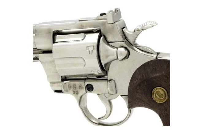 Colt Python 357 Magnum 6 Inch Non-Firing Gun, Nickel - TCN VAULT