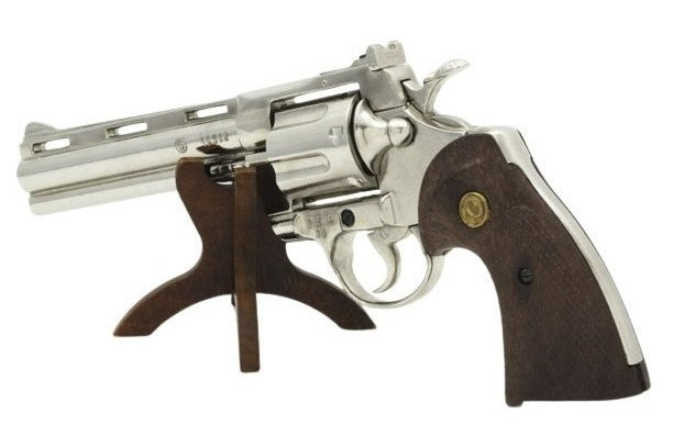 Colt Python 357 Magnum 6 Inch Non-Firing Gun, Nickel - TCN VAULT