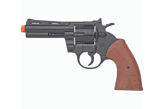 Bruni Magnum Front Firing Blank Revolver, Black - TCN VAULT