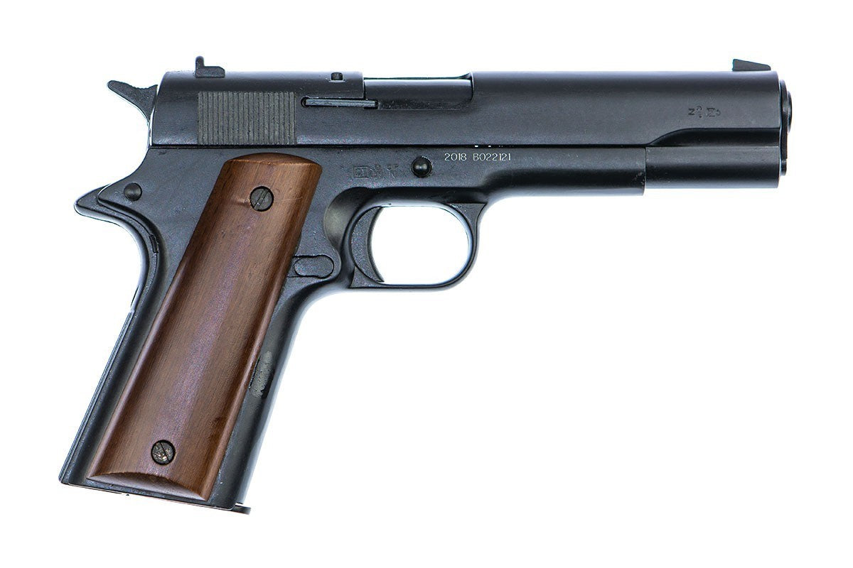 Bruni M1911 Automatic Top Firing Blank Gun in Black - TCN VAULT