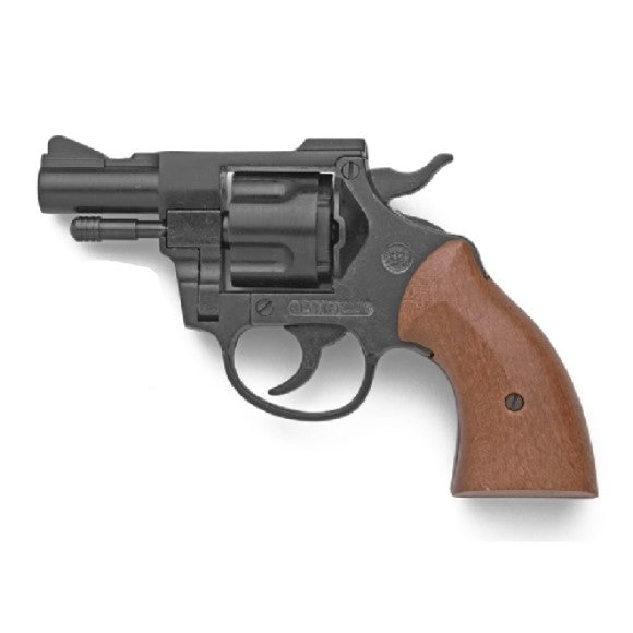 Bruni Olympic 9mm Blank Firing Revolver, Black - TCN VAULT