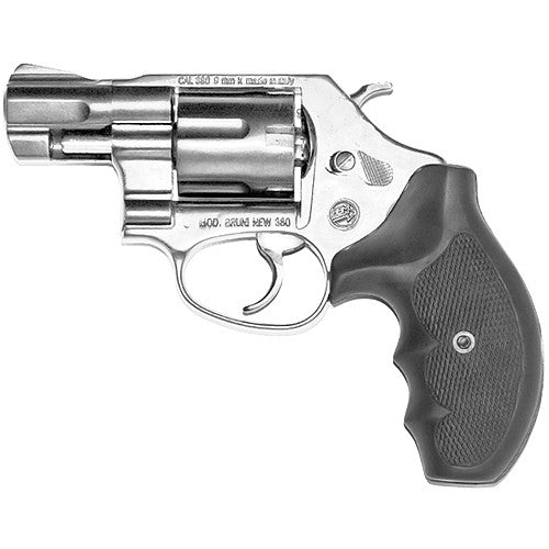 Bruni 380 Special Blank Firing Revolver in Nickel Finish - TCN VAULT