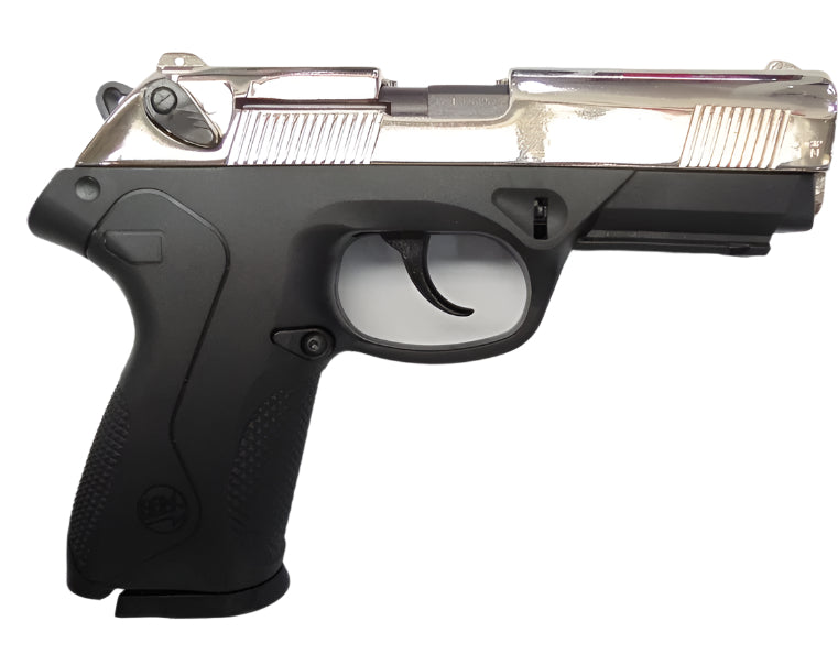 Bruni 8mm P4 Storm Top Firing Blank Gun, Two-Tone - TCN VAULT