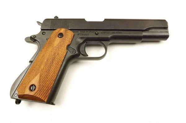 M1911A1 Non Firing Field Strippable Prop Gun with Checkered Grips - TCN VAULT