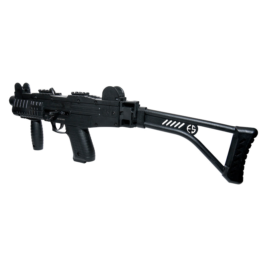 EKOL ASI UZI Automatic Front Firing Blank Machine Gun Pistol With Folding Stock - TCN VAULT