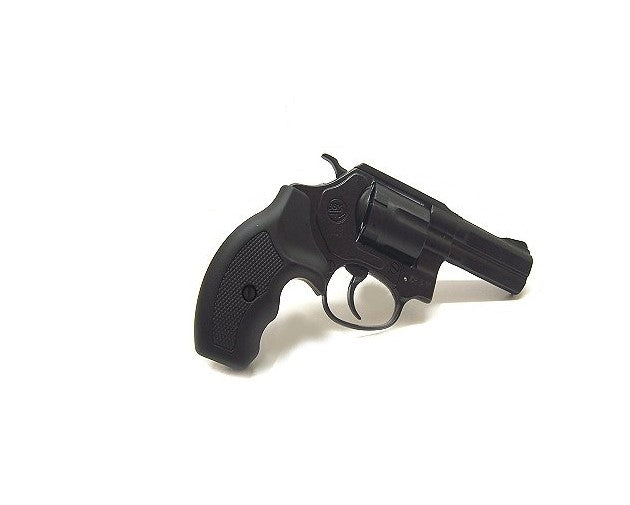 Bruni 380 3 inch Barrel Blank Firing Revolver in Black Finish - TCN VAULT