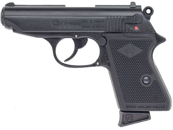 Bruni Police 9mm Top Firing Blank Gun in Black - TCN VAULT