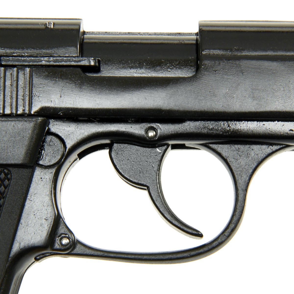 Bruni Police Top Firing Blank Gun, Walther PPK Replica in Black - TCN VAULT