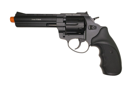 ZORAKI R1 4.5-Inch Barrel Front Firing Blank Revolver, Black - TCN VAULT