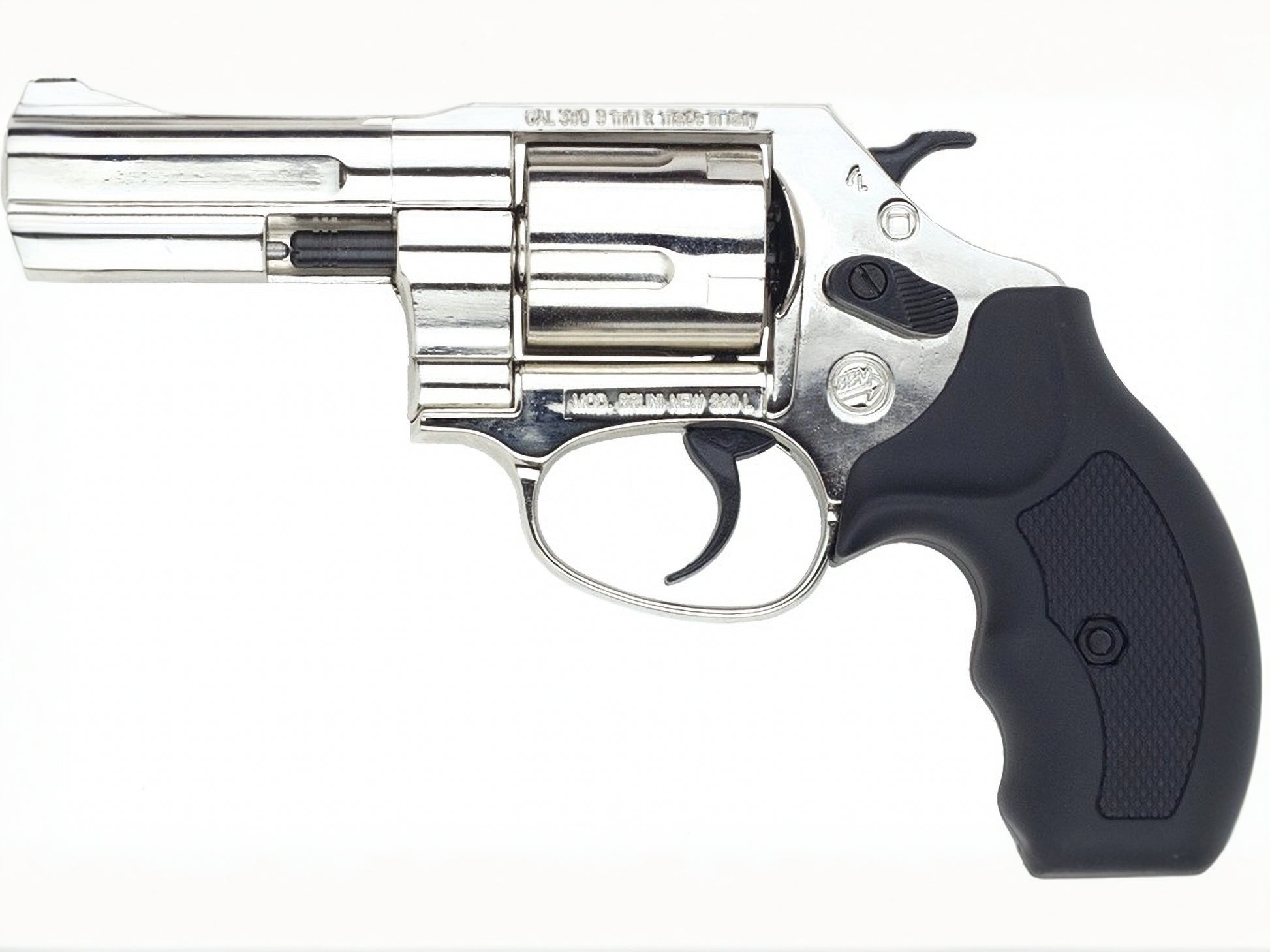 Bruni Blank Firing Revolver 380 Special, Nickel - TCN VAULT