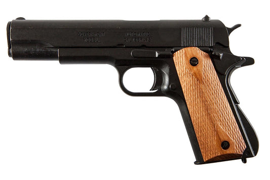 Colt 1911A1 Non-Firing Replica Gun with Light Wood Grips - TCN VAULT