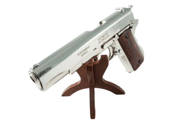 1911A1 Field Strippable Non-Firing Gun, Nickel - TCN VAULT