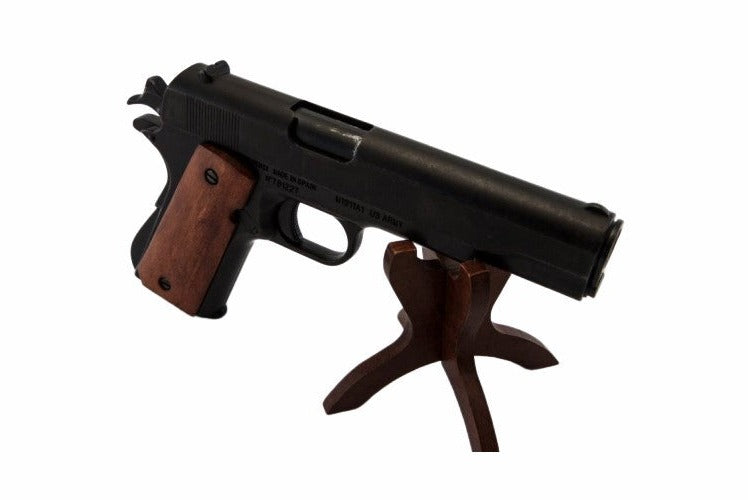 Colt 1911A1 Non-Firing Replica Prop Gun with Wood Grips - TCN VAULT