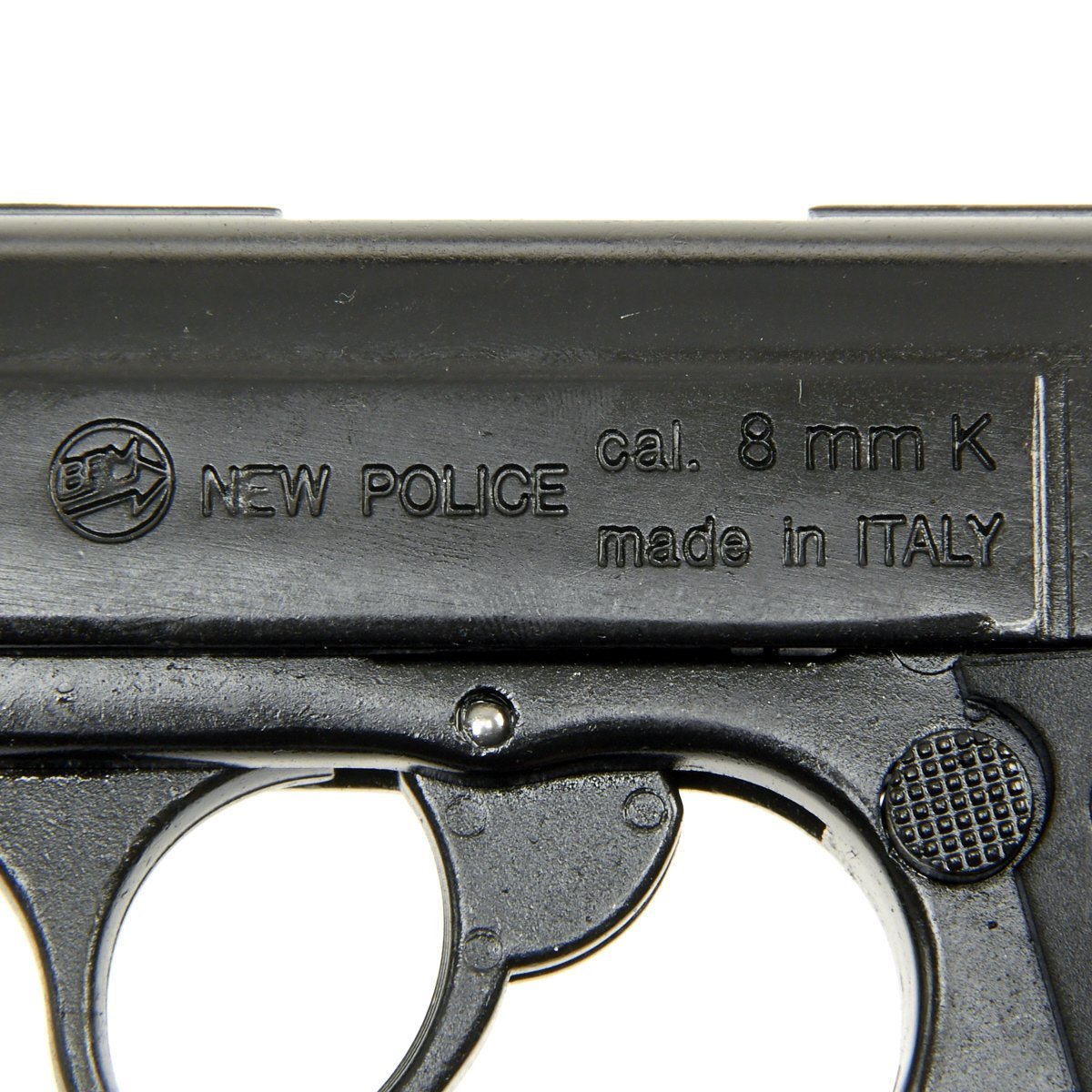 Bruni Police Top Firing Blank Gun, Walther PPK Replica in Black - TCN VAULT