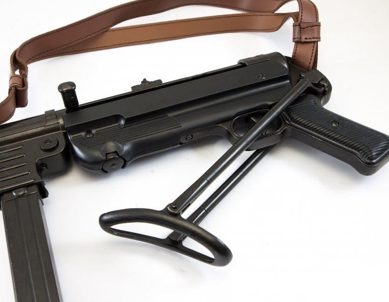 WWII MP40 Non Firing Submachine Prop Gun with Sling - TCN VAULT