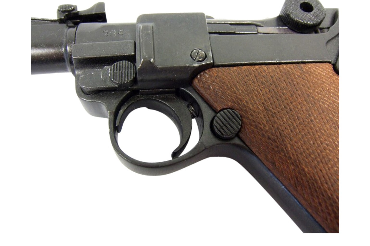 German Luger Lange Pistole 08 Non Firing Gun With Wood Grips - TCN VAULT