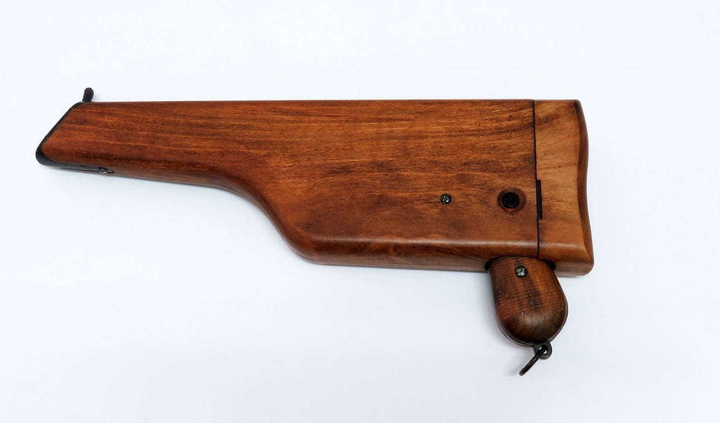 Mauser 1896 C96 With Extended Wood Stock Case Non-Firing Prop Gun - TCN VAULT