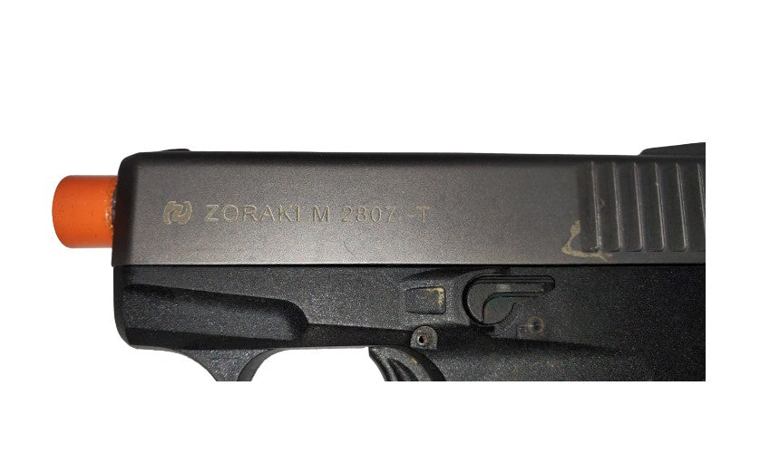 Zoraki M2807 8mm Semi Automatic Front Firing Blank Gun in Fume - TCN VAULT