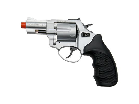 ZORAKI R1 2.5-Inch Barrel Front Firing Blank Revolver, Silver - TCN VAULT