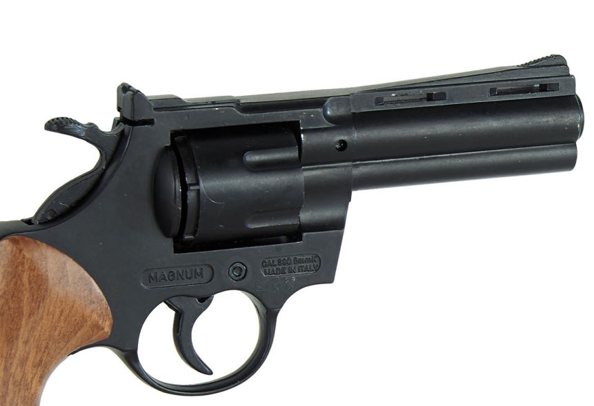 Bruni 9mm Blank Firing Revolver 357 Magnum, Black - TCN VAULT